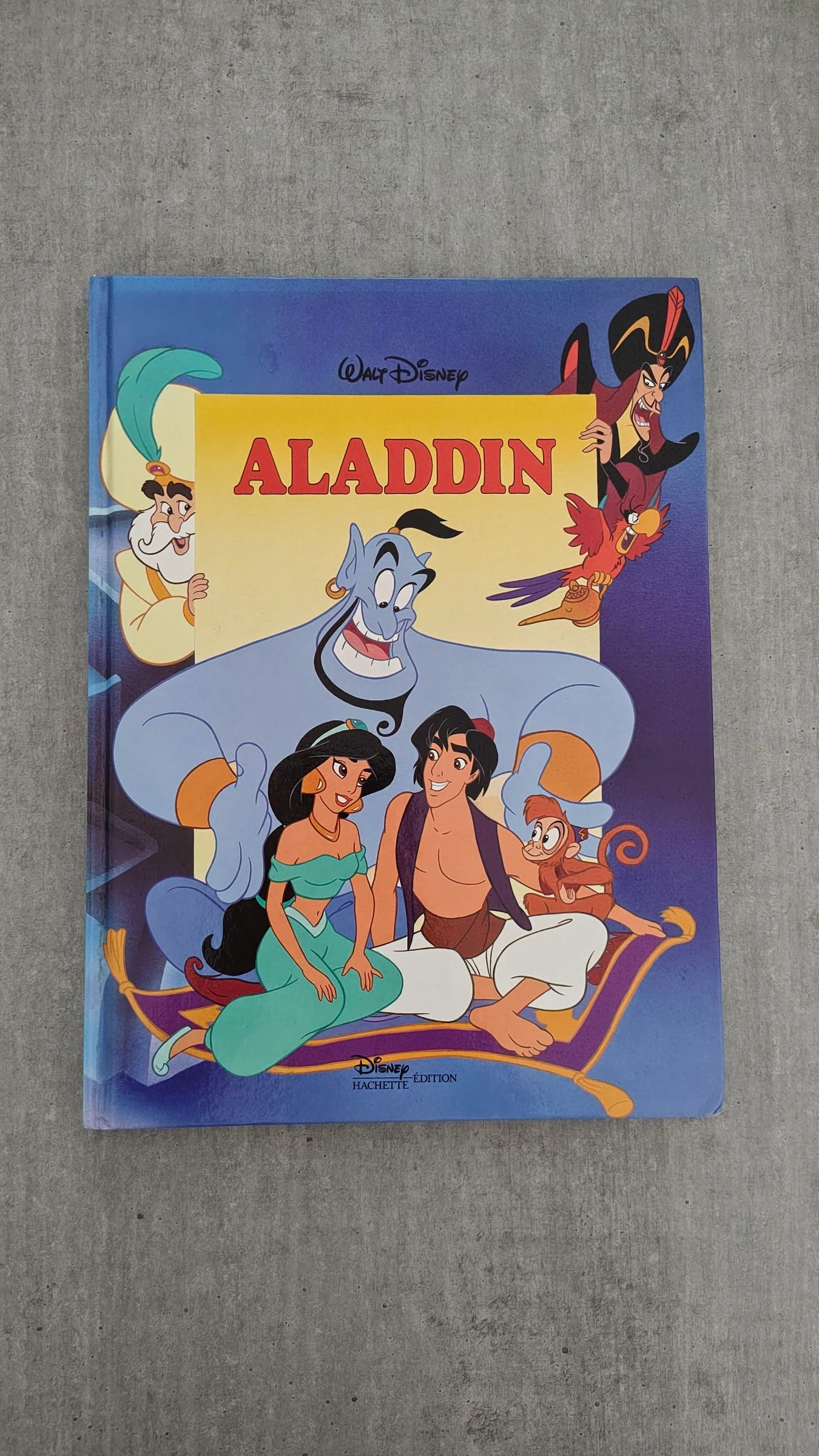 Livre Aladdin - Walt Disney 